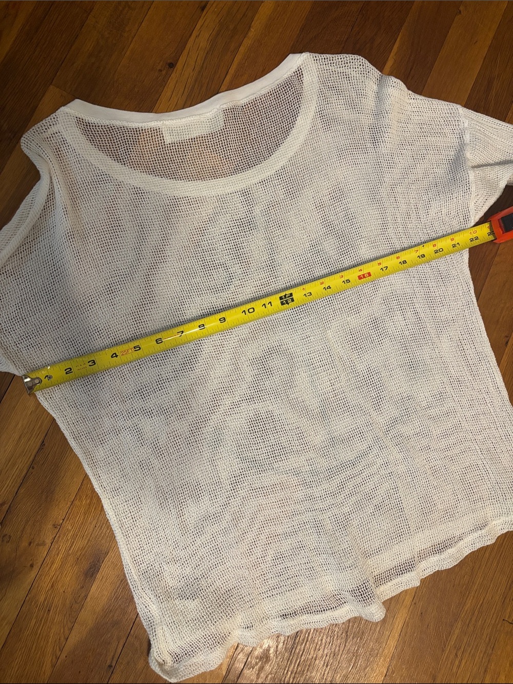 Vintage Havana Cotton Mesh Top Coverup - Picture 5 of 6